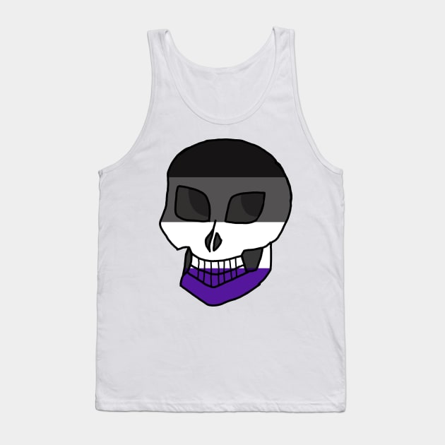 Ace Skull Tank Top by PallasDiana